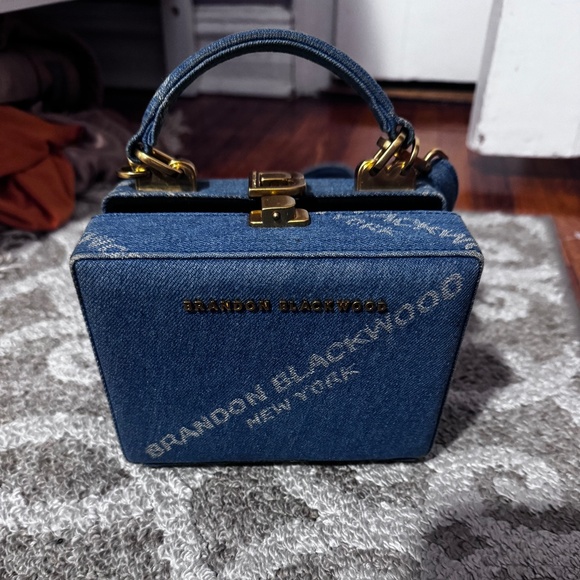 Brandon Blackwood Handbags - Brandon Blackwood Jean Trunk Bag